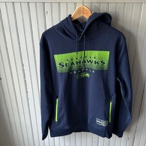New With Tags Seattle Seahawks NFL Retro Fleece Hoodie - Medium